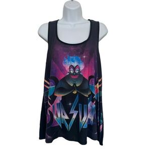 Torrid Disney Villains Ursula Slim Fit Neon Tank Women’s Size 0